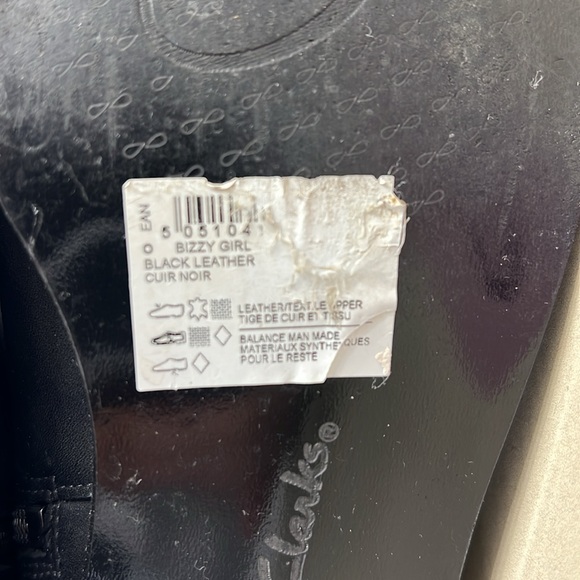 Clarks Black Over the Knee Boots Sleek Design - Picture 8 of 13